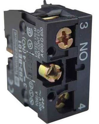 Picture of 1 N.O. CONTACT BLOCK For Schneider Electric-Square D Part# ZB2BE101