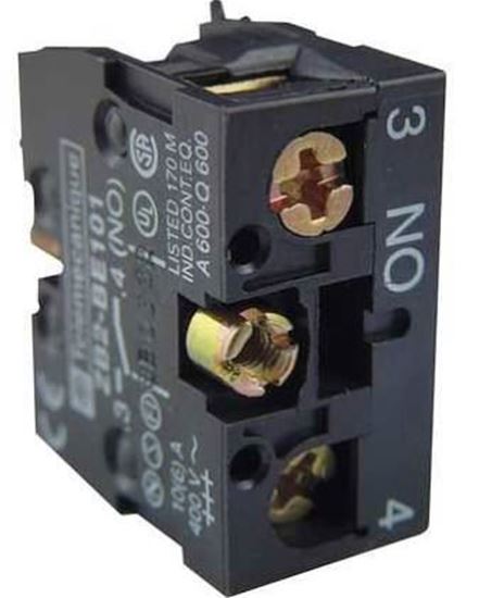 Picture of 1 N.O. CONTACT BLOCK For Schneider Electric-Square D Part# ZB2BE101