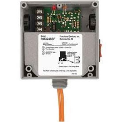 Picture of .5/20A Curr Snsr,Rly&Override For Functional Devices Part# RIBX24SBF