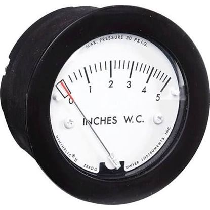 Picture of MINIHELIC DIF #GAGE 0-.5"WC For Dwyer Instruments Part# 2-5000-0