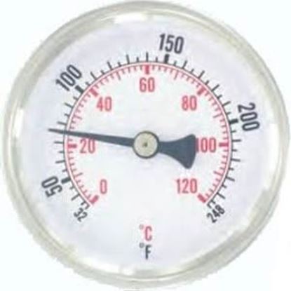 Picture of Thermometer 30-250F 2"Dial For Dwyer Instruments Part# HWT250