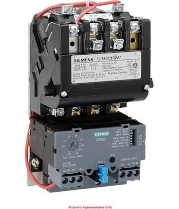 Picture of 3PH 3-POLE 240/480V HD MTR STR For Siemens Industrial Controls Part# 14CUD32AC