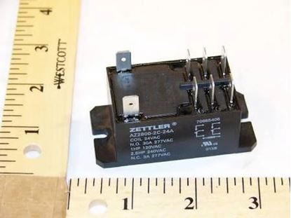 Picture of 24V DPDT Relay; 30A N/O,3A N/C For International Environmental Part# 70665406