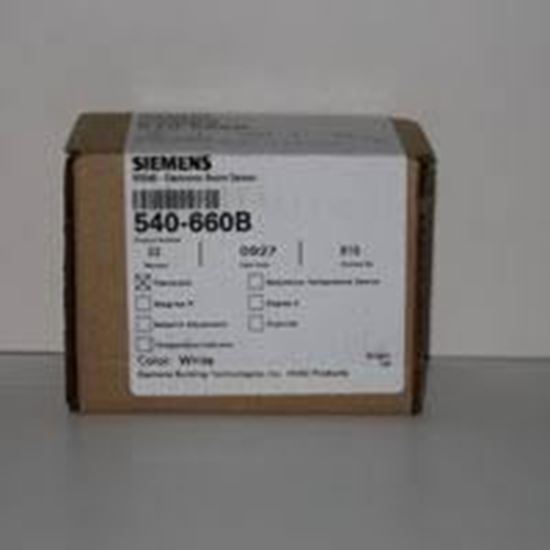 Picture of TEC ROOM SENSOR WHITE For Siemens Building Technology Part# 540-660B