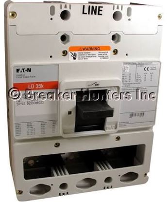 Picture of 600AMP 3POLE 600V BREAKER For Cutler Hammer-Eaton Part# LD3600F