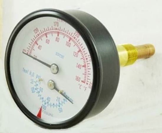 Picture of Pressure&Temperature Gauge For Hydrotherm Part# 20-1014