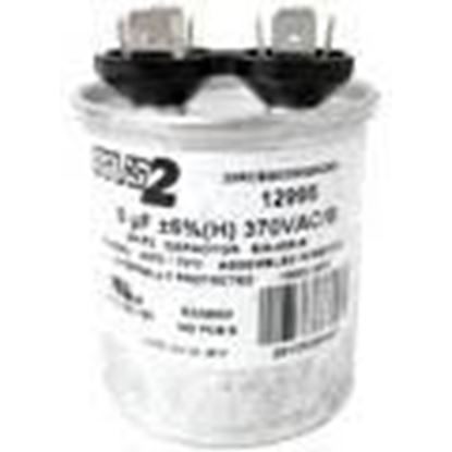 Picture of 5MFD 370V Round Run Capacitor For MARS Part# 12995