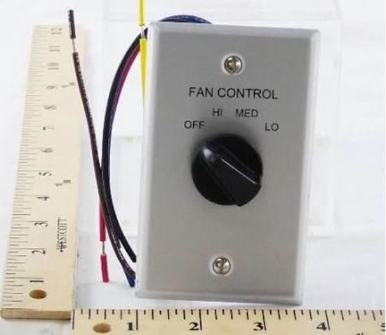 Picture of 3Spd WallMnt Fan Speed Switch For Daikin-McQuay Part# 107112101