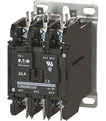 Picture of 3POLE 40AMP 208-240V CONTACTOR For Cutler Hammer-Eaton Part# C25DNF340B