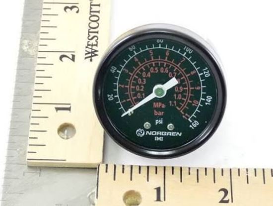 Picture of 2"Gauge 0/160#,1/4"CenterBack For Nor East Controls Part# 30686409-008