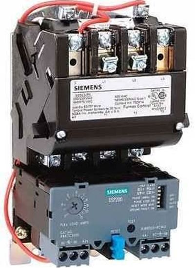Picture of Starter 3-12amps 120V size1 For Siemens Industrial Controls Part# 14DUC32AF