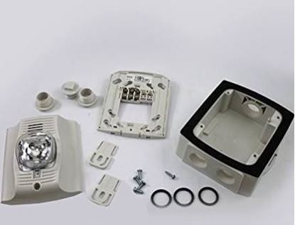 Picture of 2 WIRE OUTDOOR HORN STROBE For Honeywell Analytics Part# P2WHK-P