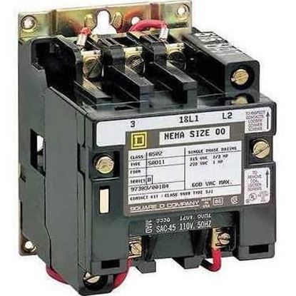Picture of 18amp 120v 3pole Contactor For Schneider Electric-Square D Part# 8502SBO2V02S