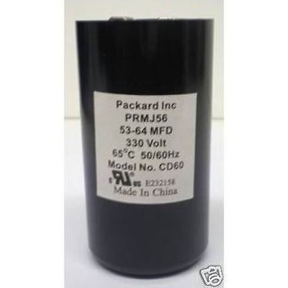 Picture of 53-64MFD 330V Rnd Start Cap. For Packard Part# PRMJ56