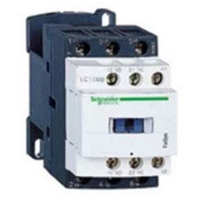 Picture of 120V 18A 3Pole Contactor W/Aux For Schneider Electric-Square D Part# LC1D18G7