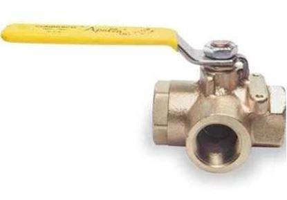 Picture of 1/2" 3WAY BALL VALVE For Conbraco Industries Part# 70-603-01