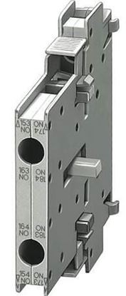Picture of 2NO AUX CONTACTS, SIDE MOUNT For Siemens Industrial Controls Part# 3RH1921-1EA20