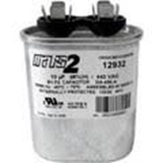 Picture of 10MFD 440V Oval Run Capacitor For MARS Part# 12932