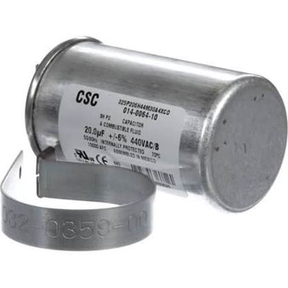 Picture of 20MFD 440V Round Capacitor For Copeland Part# 914-0037-14
