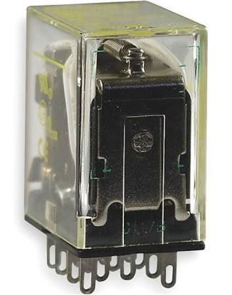 Picture of 120/240 MINI PLUG-IN RELAY For Schneider Electric-Square D Part# 8501RS14V20