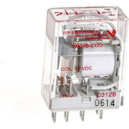 Picture of 24V 20A SPDT Socket/DIN Relay For Veris Industries Part# VMD1B-C24A