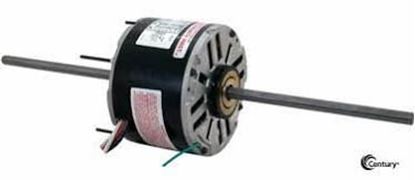 Picture of 3/4HP 115V 1075RPM 48Y 1Ph Mtr For Century Motors Part# RAL1076