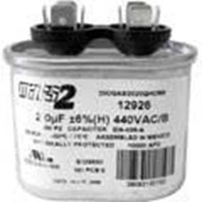 Picture of 2MFD 440V Oval Run Capacitor For MARS Part# 12926
