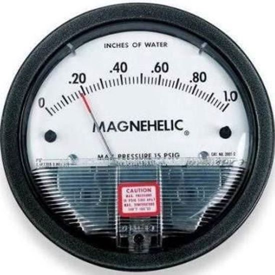Picture of 0/4" Magnehelic Diff. # Gage For Dwyer Instruments Part# 2004