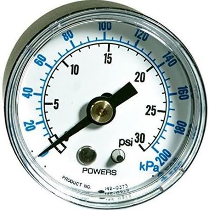 Picture of 1.5" 0/30# 1/8"Bottom Gauge For Siemens Building Technology Part# 142-0426
