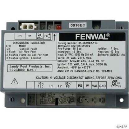 Picture of IGNITION MODULE For Laars Heating Systems Part# R0491300