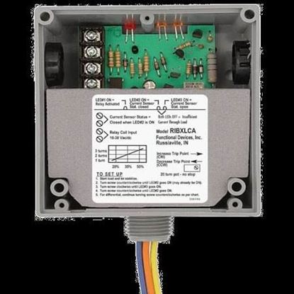 Picture of 10-30VAC/DC SPDT CurrntSen/Rly For Functional Devices Part# RIBXLCRA