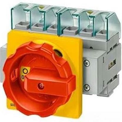 Picture of DISC SWITCH 3P 63A, ROTARY For Siemens Industrial Controls Part# 3LD2555-0TK53