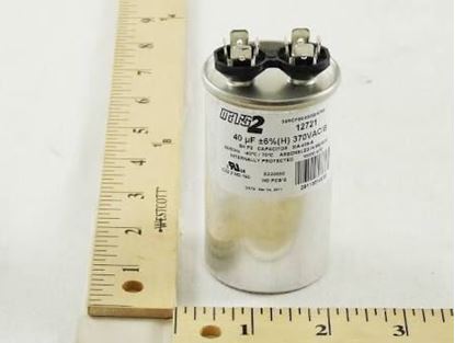 Picture of 40MFD 370V Round Run Capacitor For MARS Part# 12721