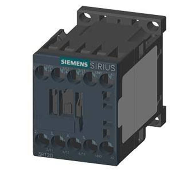 Picture of Size00 9Amp 24VAC Contactor For Siemens Industrial Controls Part# 3RT2016-1AB02