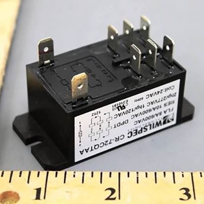 Picture of Relay DPDT 22a 24vac For ClimateMaster Part# 13B0004N01