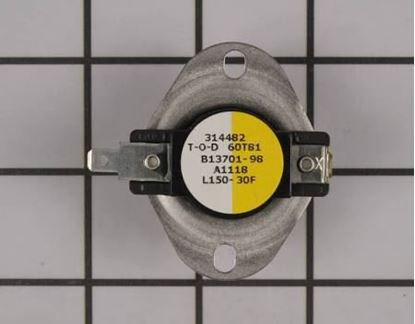 Picture of 120-150F AUTO Limit Switch For Amana-Goodman Part# B1370198