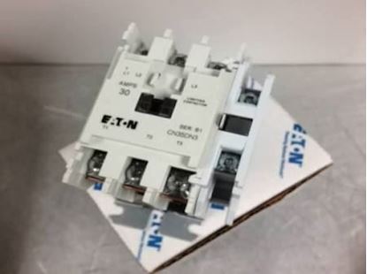 Picture of 120V 30A 3P Contactor W/Aux For Cutler Hammer-Eaton Part# CN35DN3AB