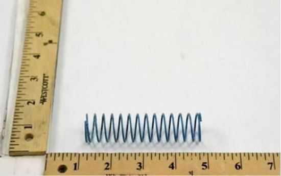 Picture of Blue Adjustment Spring For Itron-Actaris Part# 762127