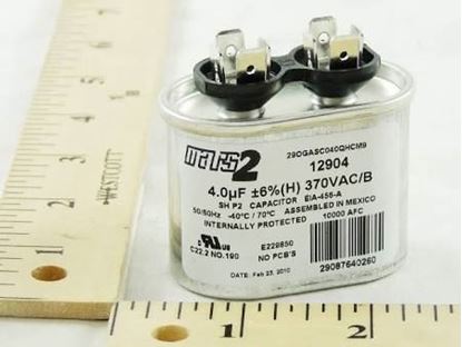 Picture of 4MFD 370V Oval Run Capacitor For MARS Part# 12904