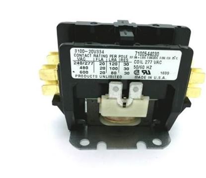 Picture of 2P/20A,277V CONTACTOR For Titus HVAC Part# 10054403