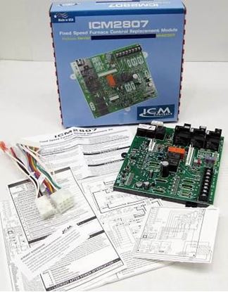 Picture of Furnace Control Board98-132vac For ICM Controls Part# ICM2807