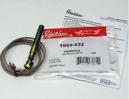 Picture of Thermopile,2 Lead,32" For Robertshaw Part# 1950-532