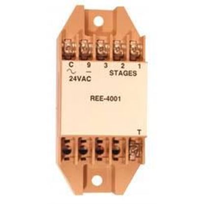 Picture of 8-SPDT RELAYS W/TRACK MT HRDWR For KMC Controls Part# REE-3116