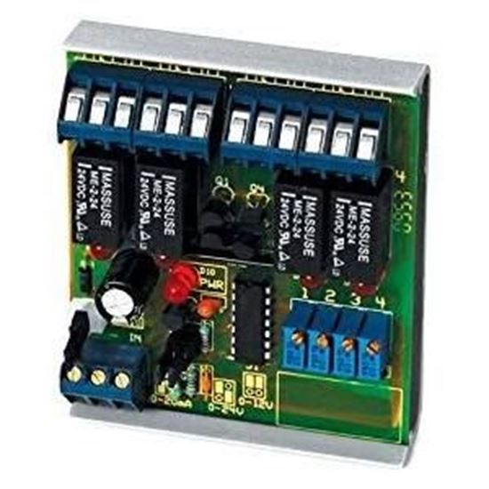 Picture of Analog To 4 Trip Lvl Adj Relay For Automation Components Inc (ACI) Part# ATL