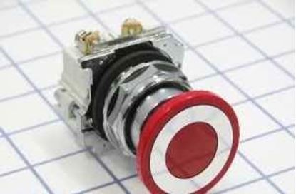 Picture of 1NO/1NC 6A 600V PUSHBUTTON SWT For Cutler Hammer-Eaton Part# 10250T5B62-1X