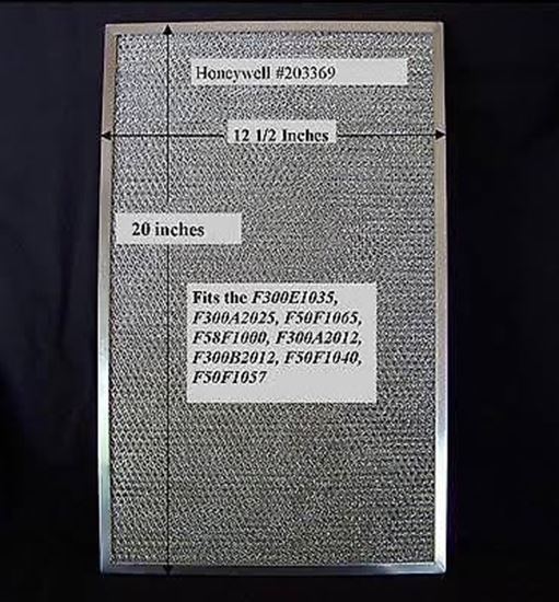 Picture of PRE FILTER FOR F50F & F300E For Honeywell  Part# 203369