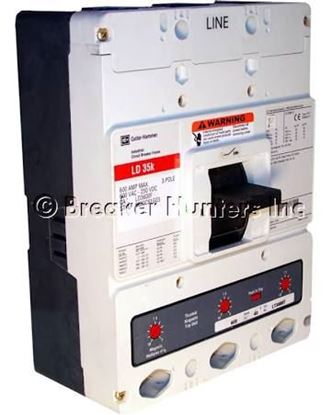 Picture of Circuit Breaker 3Pole 600Amp For Cutler Hammer-Eaton Part# LD3600