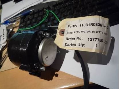 Picture of 115v 16W 1550RPM CCW MOTOR For Sterling HVAC Part# 11J31R08361-001
