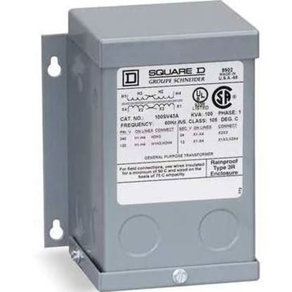 Picture of Trans120/240-12/24,100vaNEMA3R For Schneider Electric-Square D Part# 100SV43A