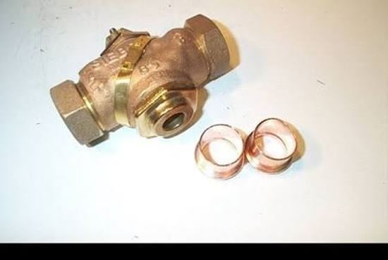 Picture of 1"SWEAT VALVE BODY,SUC, 14cv For Schneider Electric (Barber Colman) Part# VB-7224-0-4-8